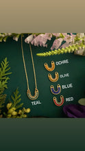 Rainbow Necklace-Blue