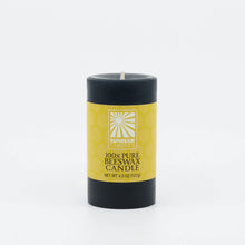 Black Pillar Candle