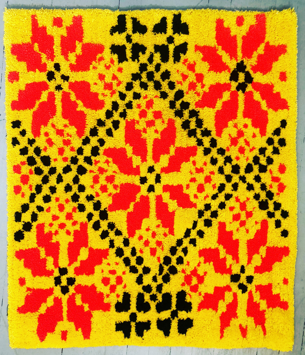 Croatian Embroidery Rug