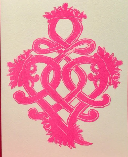 Luckenbooth Heart Print/Card