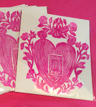 Heart Flower Print/Card