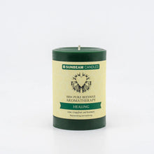 Healing Lime, Grapefruit + Sage Pillar Candle