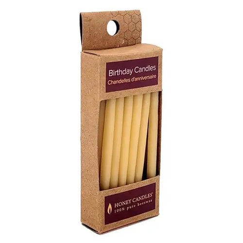 Beeswax Birthday Candles