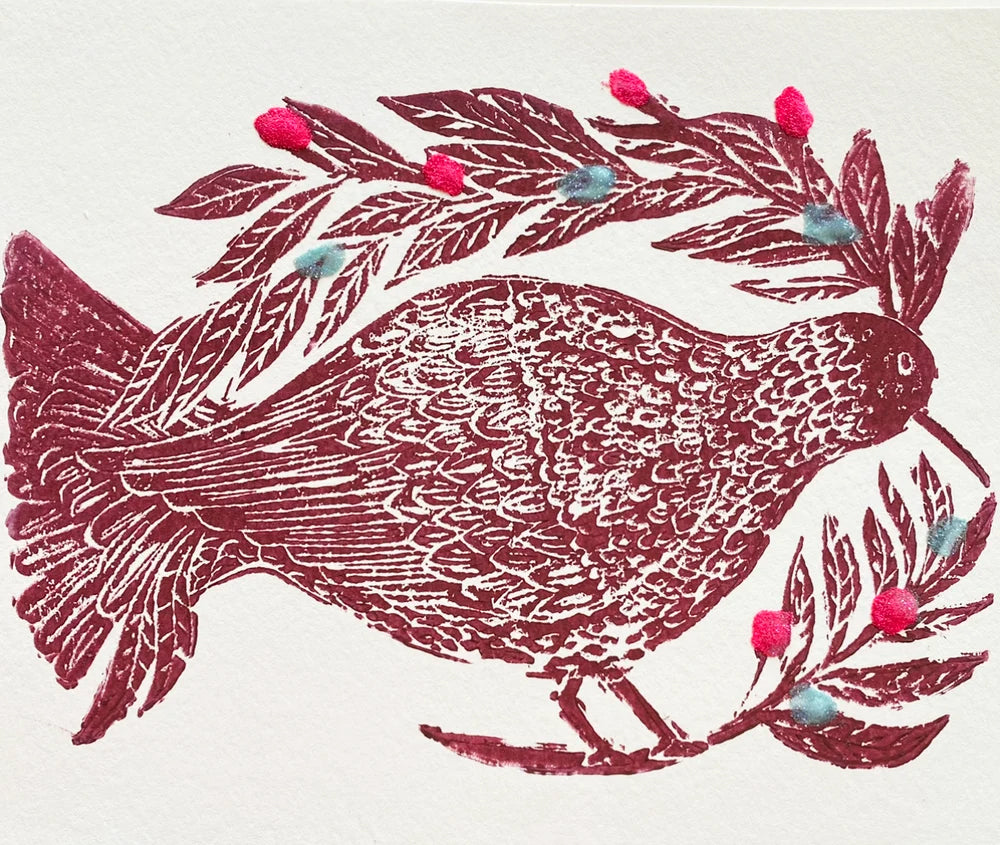 Fancy Brown Hen Print/Card