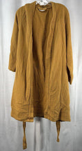 Parachute Cotton Cloud Robe--Mustard Size M