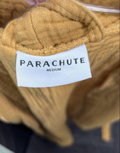 Parachute Cotton Cloud Robe--Mustard Size M