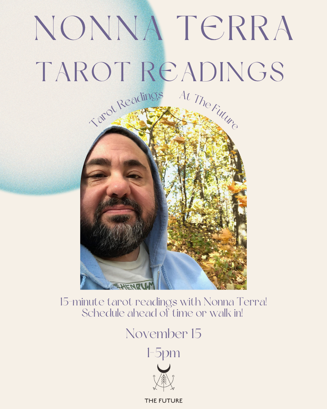 November 15: Nonna Terra Tarot Readings