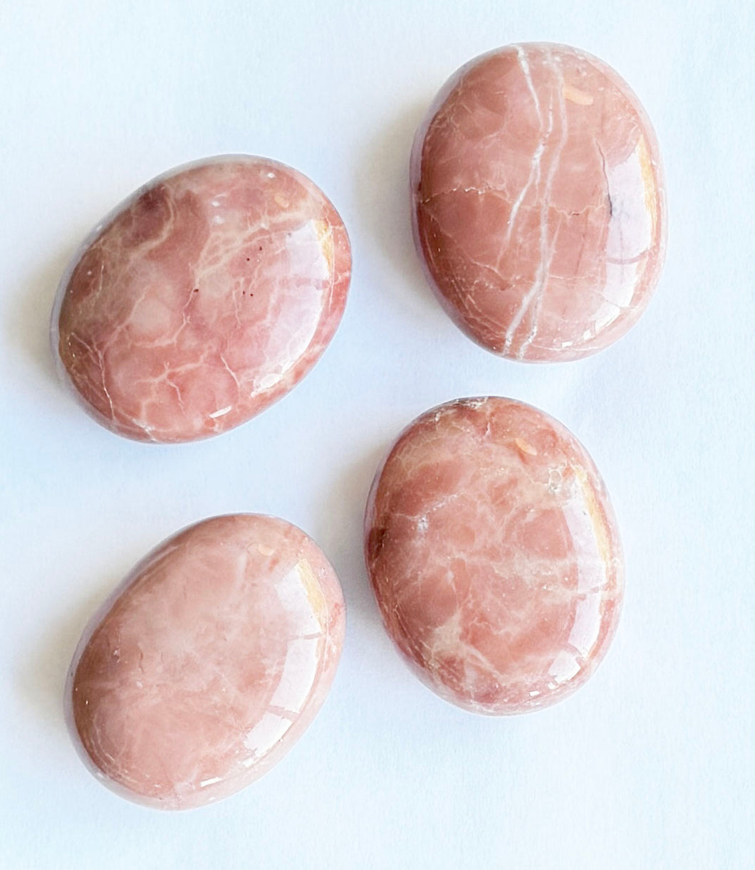 Pink Serpentine Palmstone