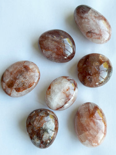 Red Healer Quartz Palmstone