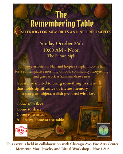October 26: The Remembering Table