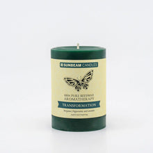 Transformation Bergamot, Peppermint & Lavender Pillar Candle