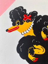 Fancy Poodle Screenprint