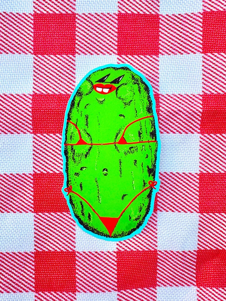 Big Dill Pickle Sticker