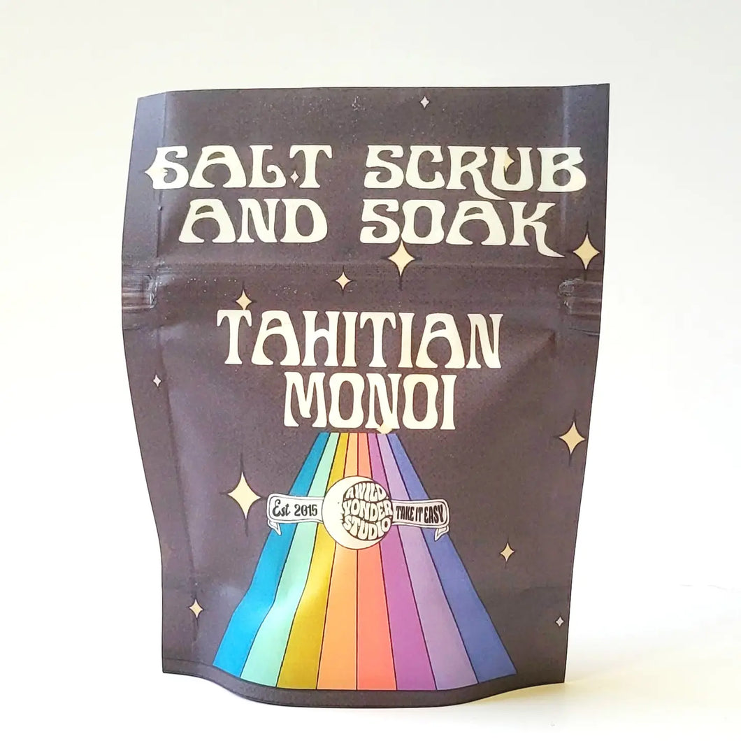 Tahitian Monoi Bath Soak Scrub