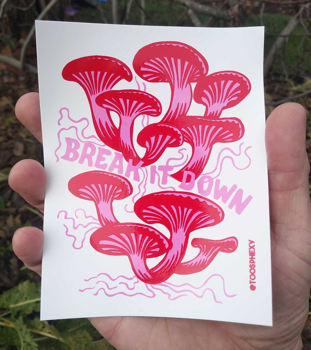 Break It Down sticker