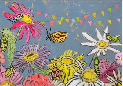 Bug Party card
