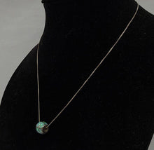 Vintage Opal Inlay Sterling Silver Necklace