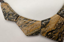 Vintage Karla Jordan Leopard Skin Jasper Necklace