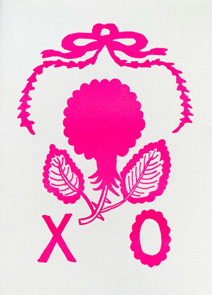 Pink XO Print/Card