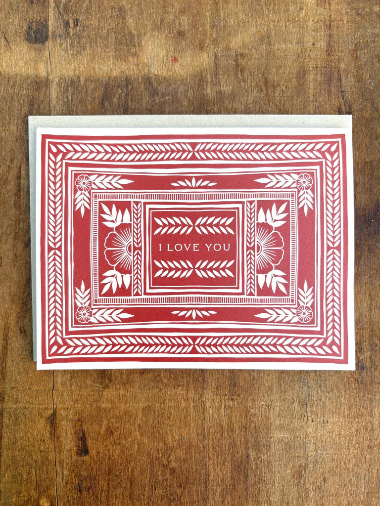 I Love You Greeting Card