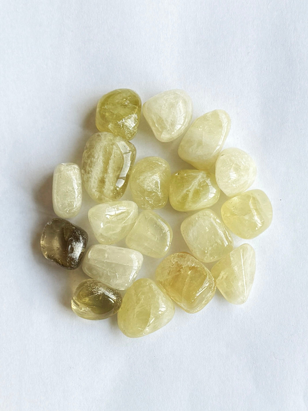 Lemon Quartz tumbled