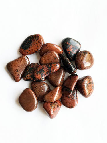Obsidian Mahogany Tumble