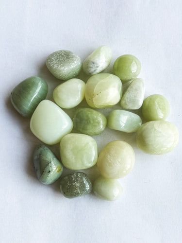 New Jade tumbled