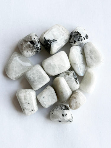 Rainbow Moonstone tumbled
