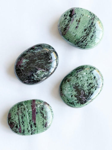 Ruby in Fuchsite Palmstone