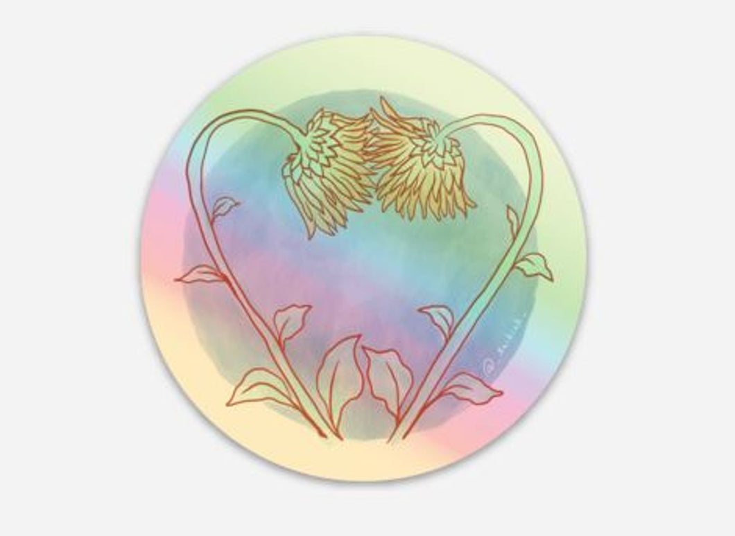 Sunflowers Sticker