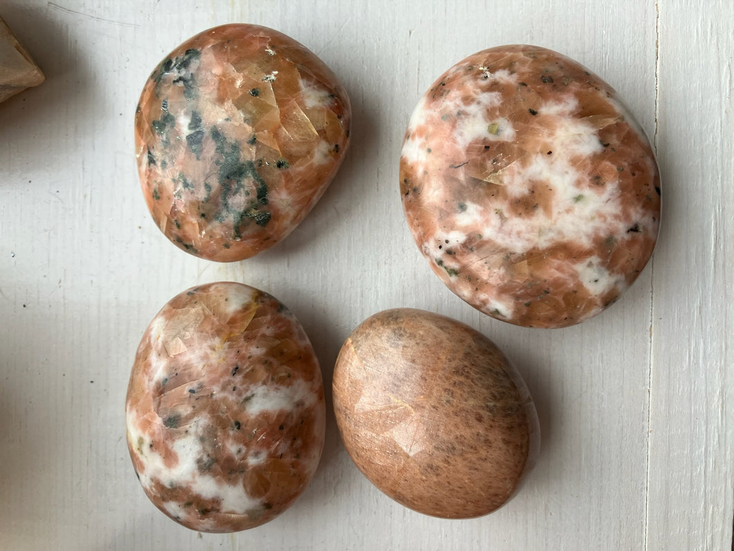 Peach Calcite Palmstone