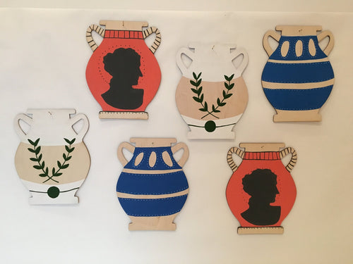 Greek Vase Wall Charm