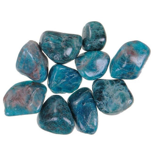 Blue Apatite Tumbled