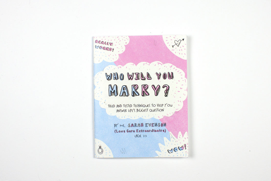 Who Will You Marry? zine