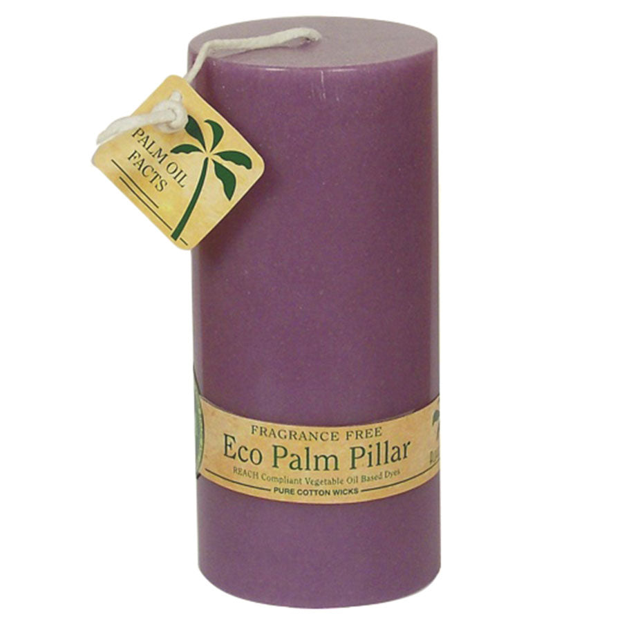 Purple Pillar candle