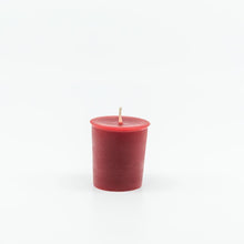 Red Beeswax Votive candle