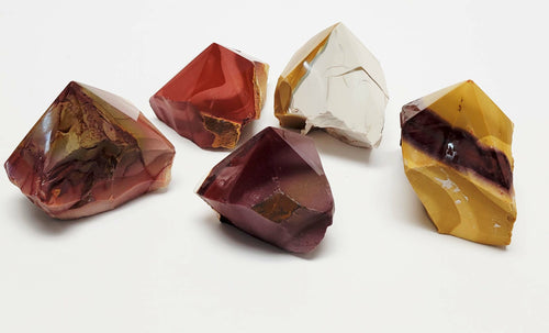 Mookaite Point with Natural Sides