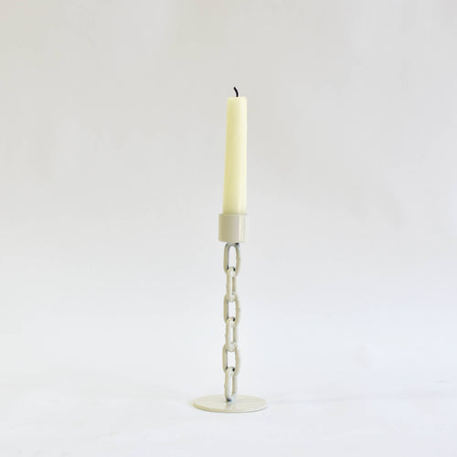 Chain Candle Holder (Cream)