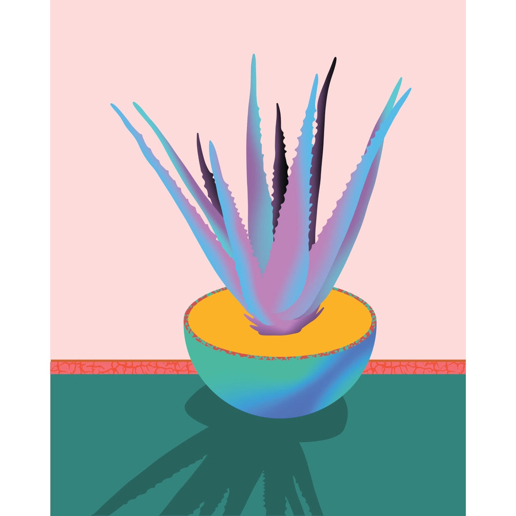Electric Aloe | Art Print