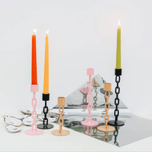 Chain Candle Holder (Black)