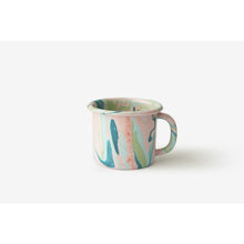 Colored Swirl Enamelware Mug 12 oz