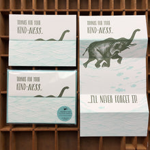 Loch Ness Thank You Fold Out card